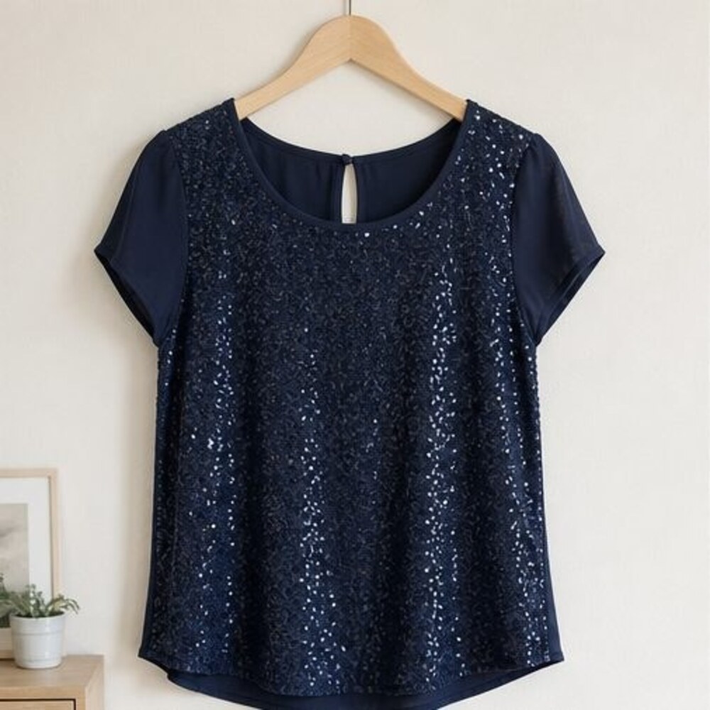 Lilac Lace Trim Top